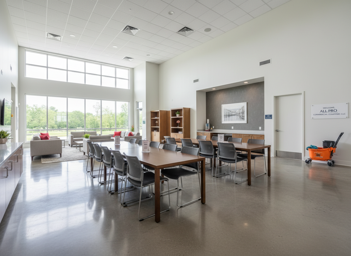 Community center cleaning